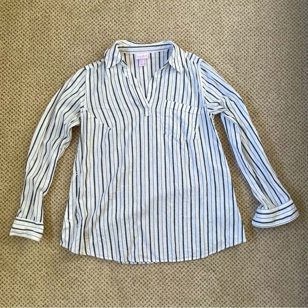 Isabel maternity striped tunic